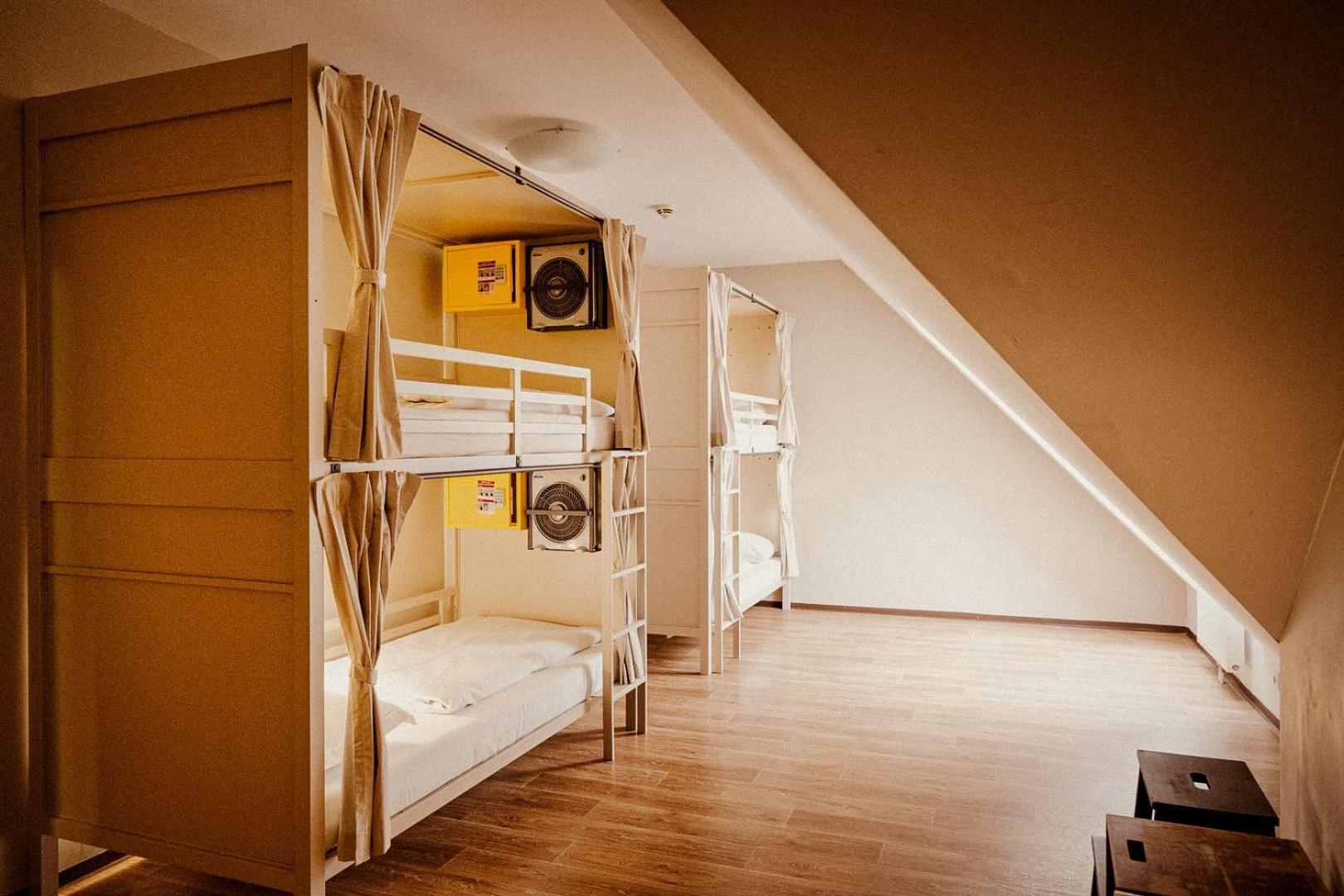 Single Bed 4-Bed Mixed Dormitory Room